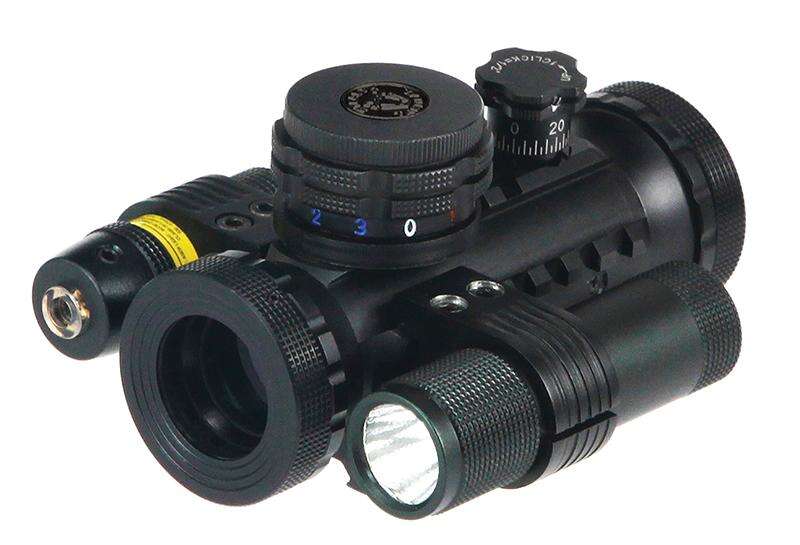 Scopes BSA Optics Ready Series STEALTH TACT 20MM RED/GRN/BL TAC • Model: Ready Series